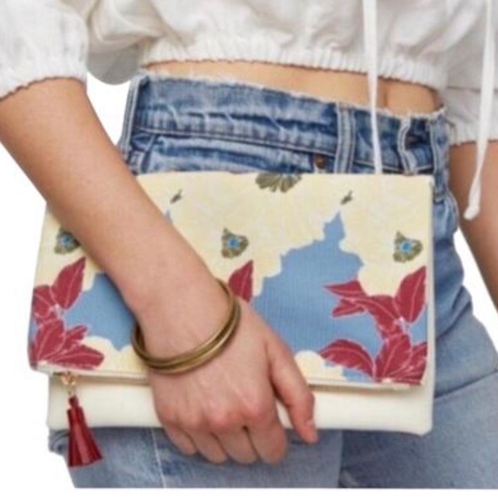 Vegan Leather Clutch Bag